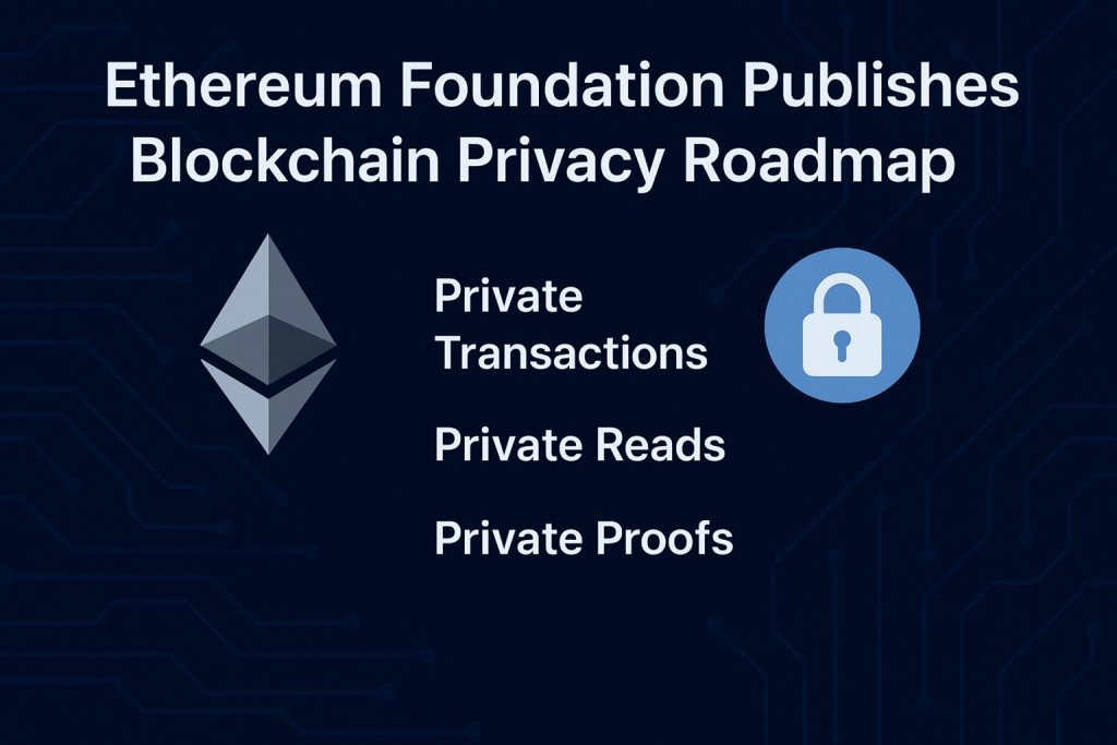 Ethereum privacy roadmap illustration