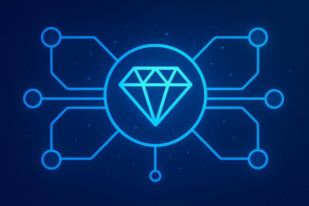 Digital diamond token concep