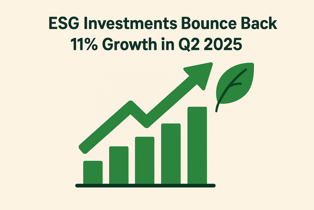 ESG Investments Bounce Back