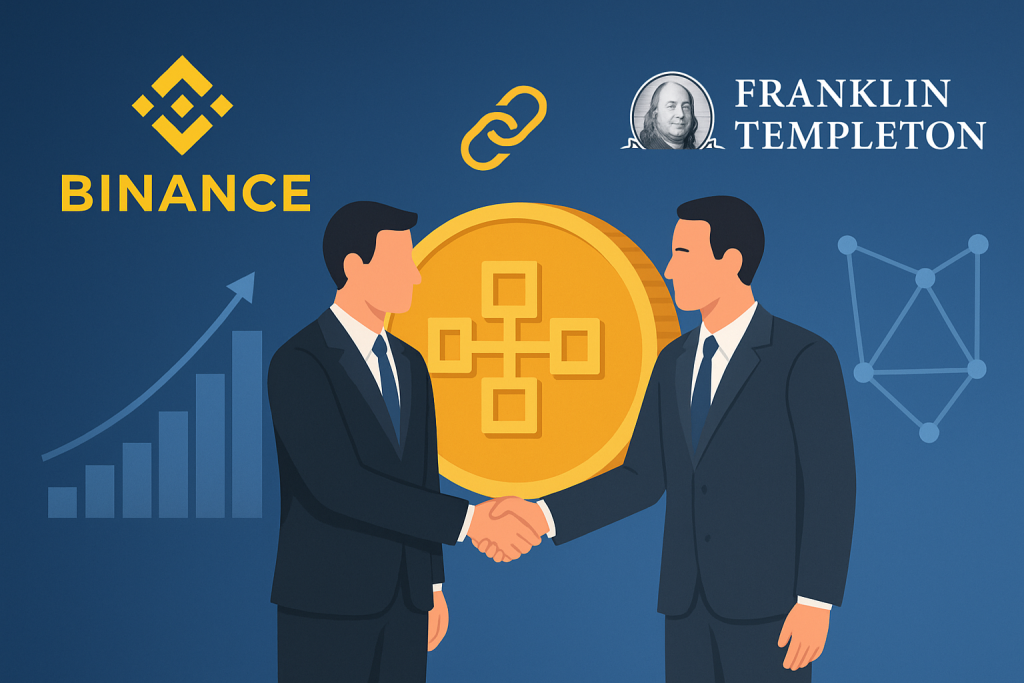 Binance Partners with Franklin Templeton to Launch Next-Generation Blockchain Investment Solutions Binance & Franklin Templeton blockchain partnership