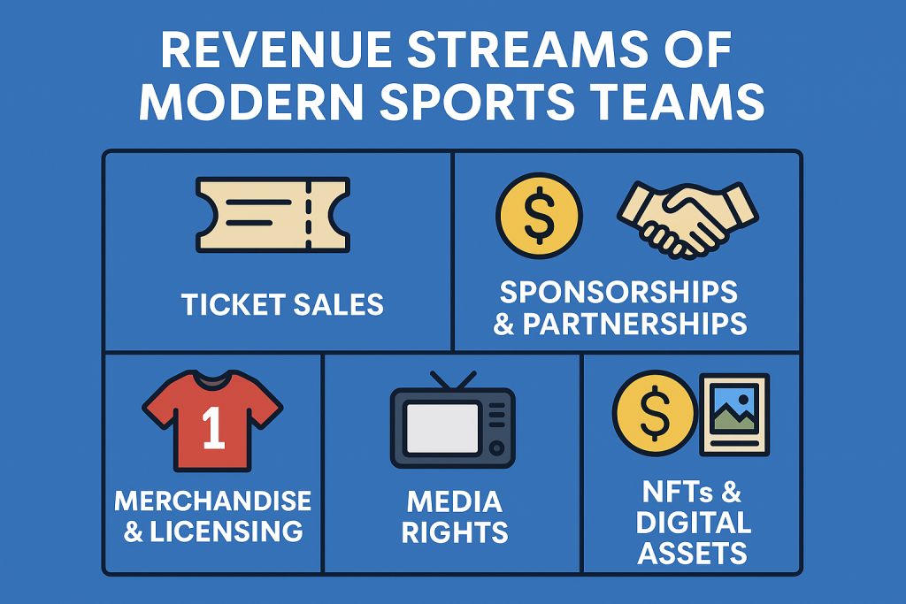 Sports team revenue streams