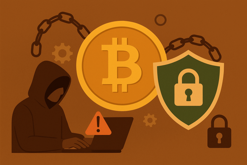 Crypto security against hacking threats