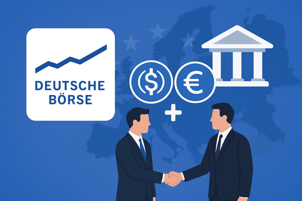 Deutsche Börse and Circle Join Forces to Advance Stablecoin Adoption in Europe Deutsche Börse and Circle partnership on stablecoins in Europe
