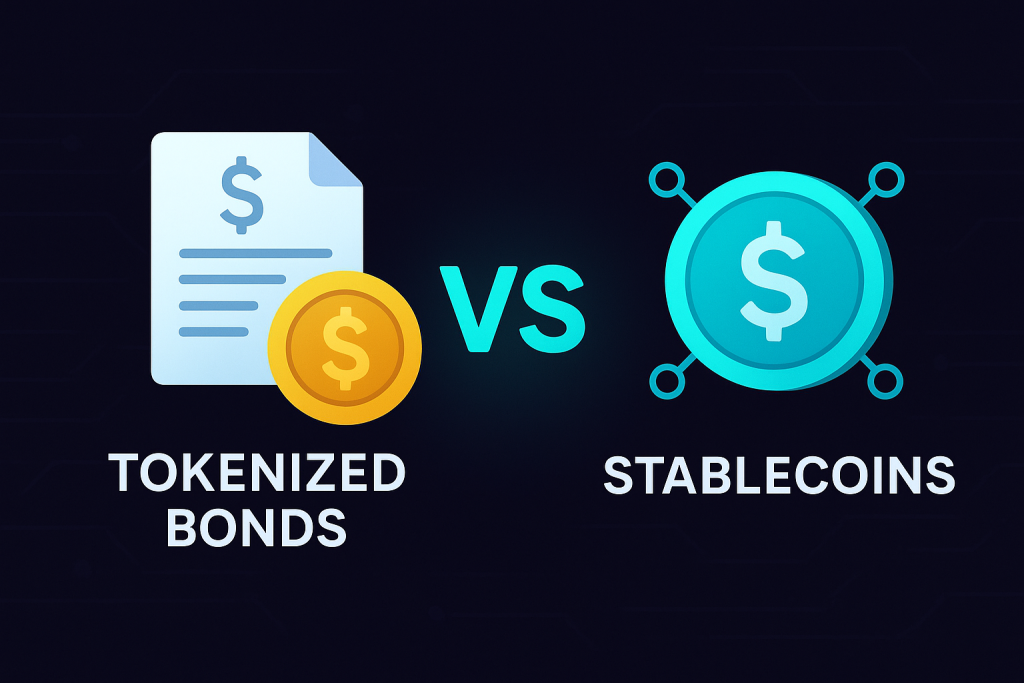 Tokenized bonds vs stablecoins in DeFi