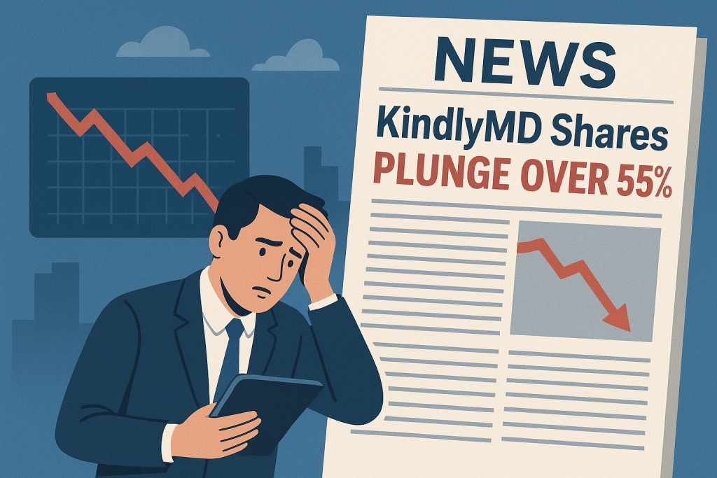 KindlyMD stock plunge