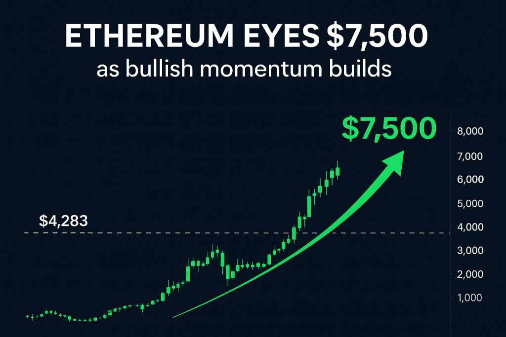 Ethereum eyes $7,500 as bullish momentum builds — could a historic rally be underway?