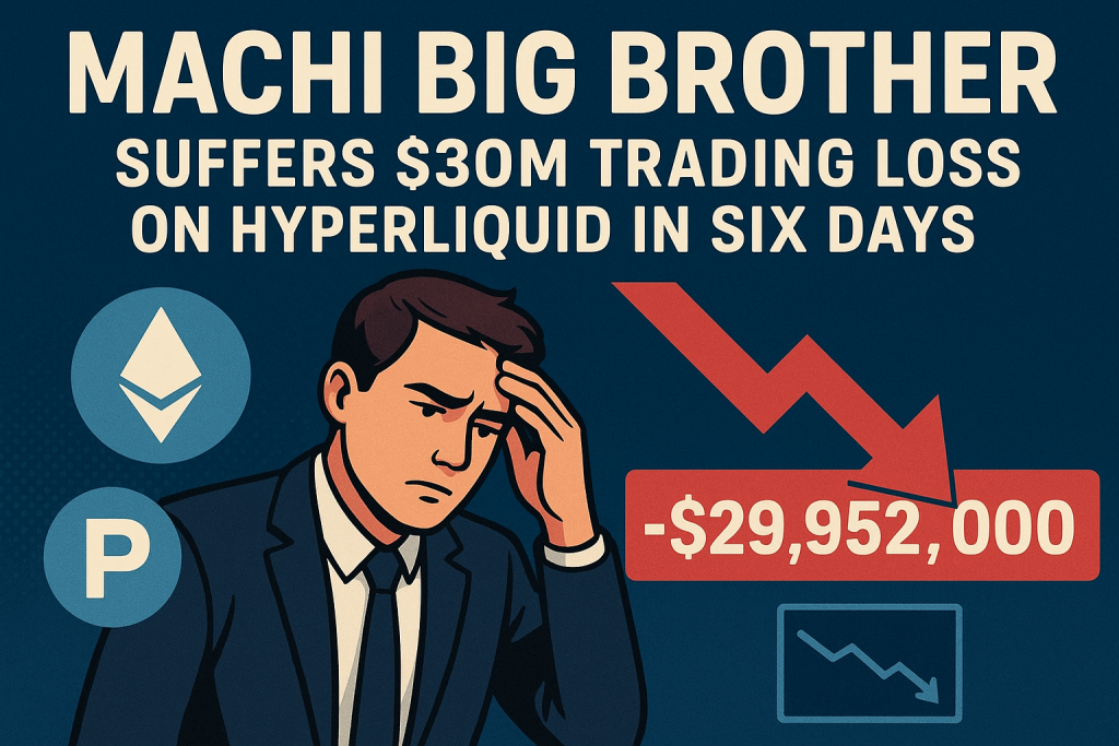 Machi Big Brother Loses Nearly $30 Million in Six Days of Trading Machi Big Brother loses $30M trading on Hyperliquid