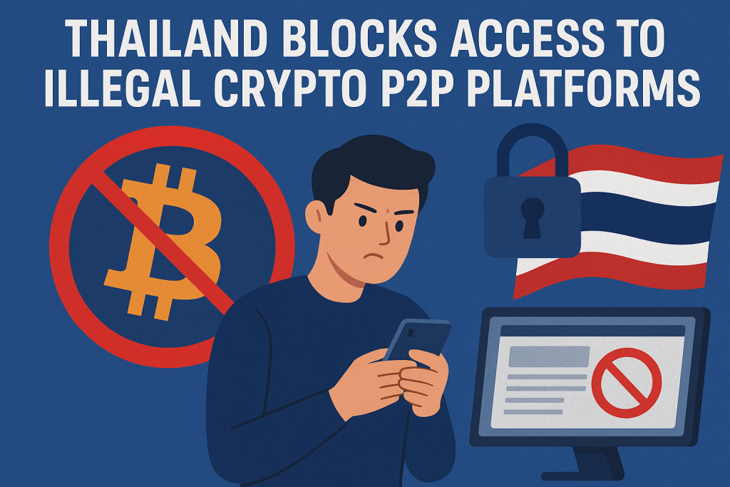 Thailand Blocks Access to Illegal Crypto P2P Platforms Thailand, Crypto Regulation