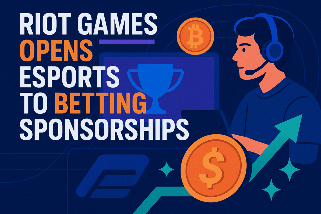 Riot Games Opens Esports to Betting Sponsorships Riot Games