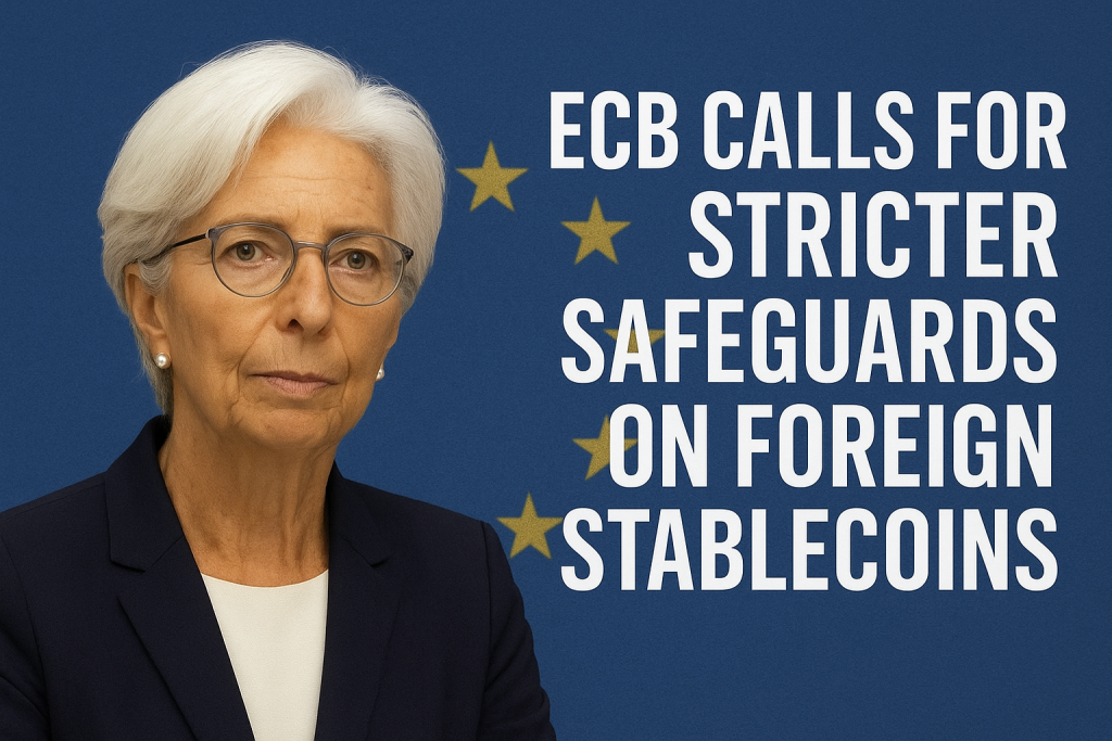 European Central Bank calls for safeguards on foreign stablecoins