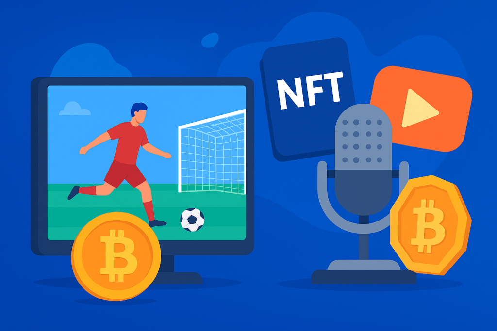 Sports media rights and crypto