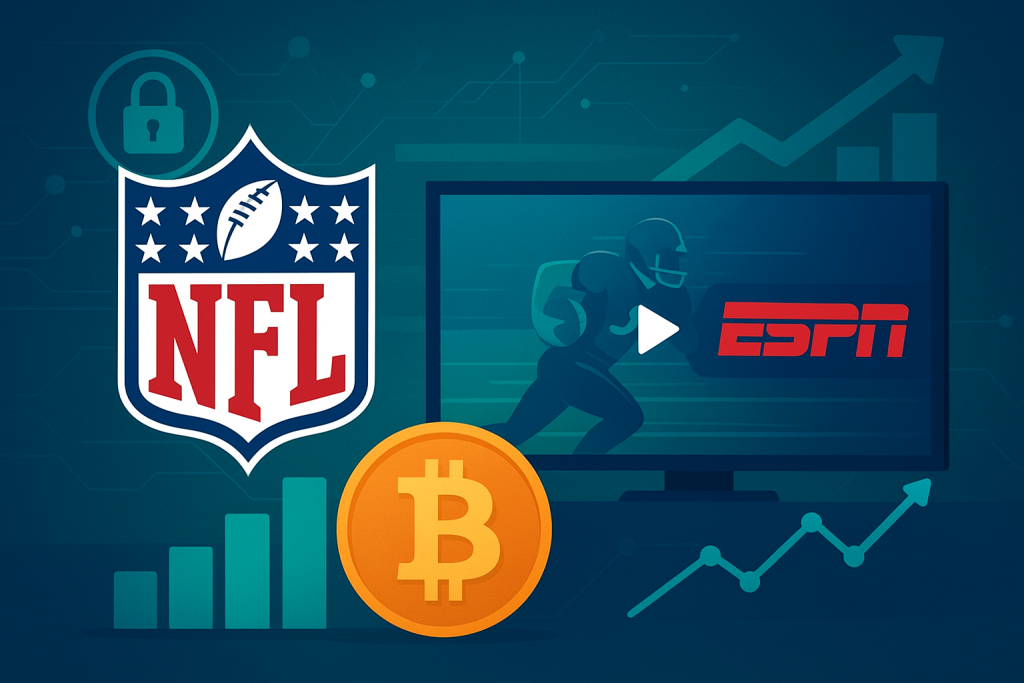 NFL and ESPN: A Media Rights Deal That Changes the Game NFL and ESPN digital media illustration