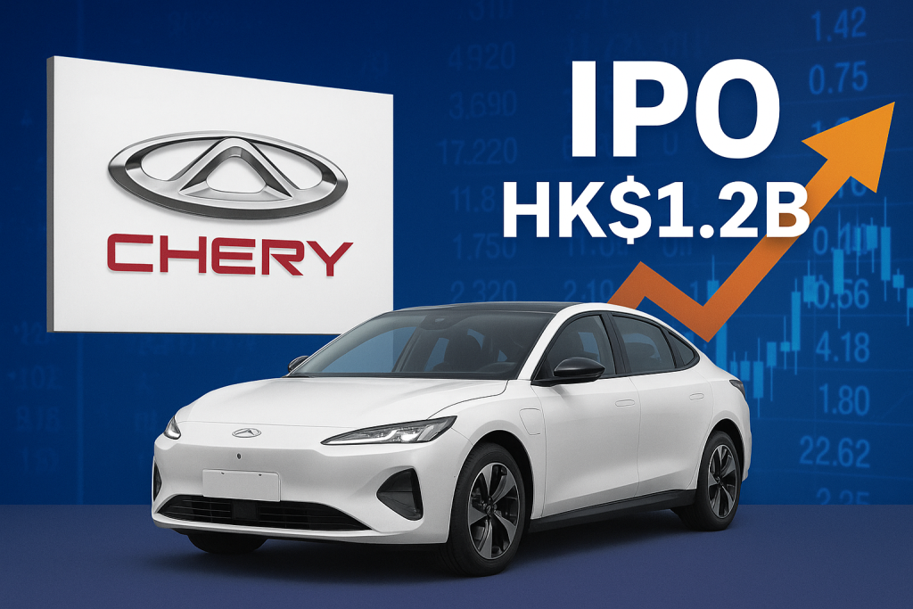 Chery Automobile Targets $1.2B Hong Kong IPO
