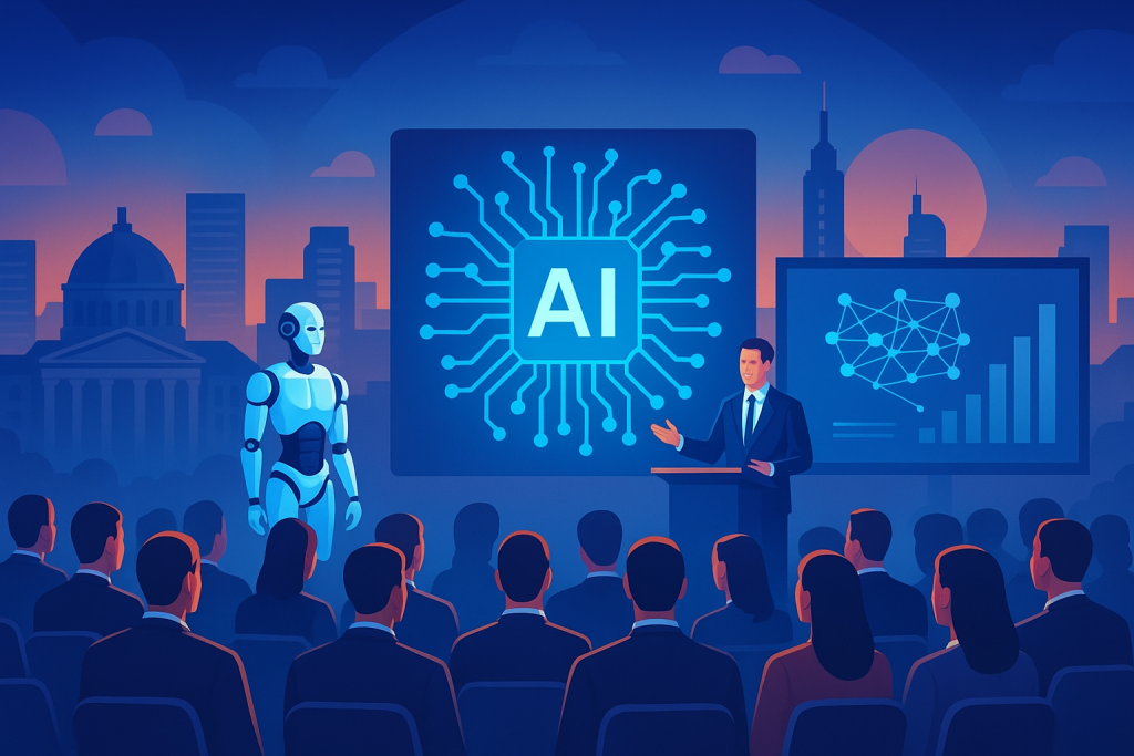 Title: AI Expo Europe 2025 Set to Transform Bucharest into Tech Hub AI conference in Bucharest showcasing future technology and robotics