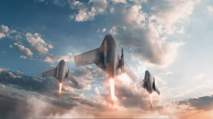 Shield AI Unveils AI-Powered X-BAT Fighter Jet Capable of Vertical Takeoff AI-powered X-BAT fighter jet by Shield AI