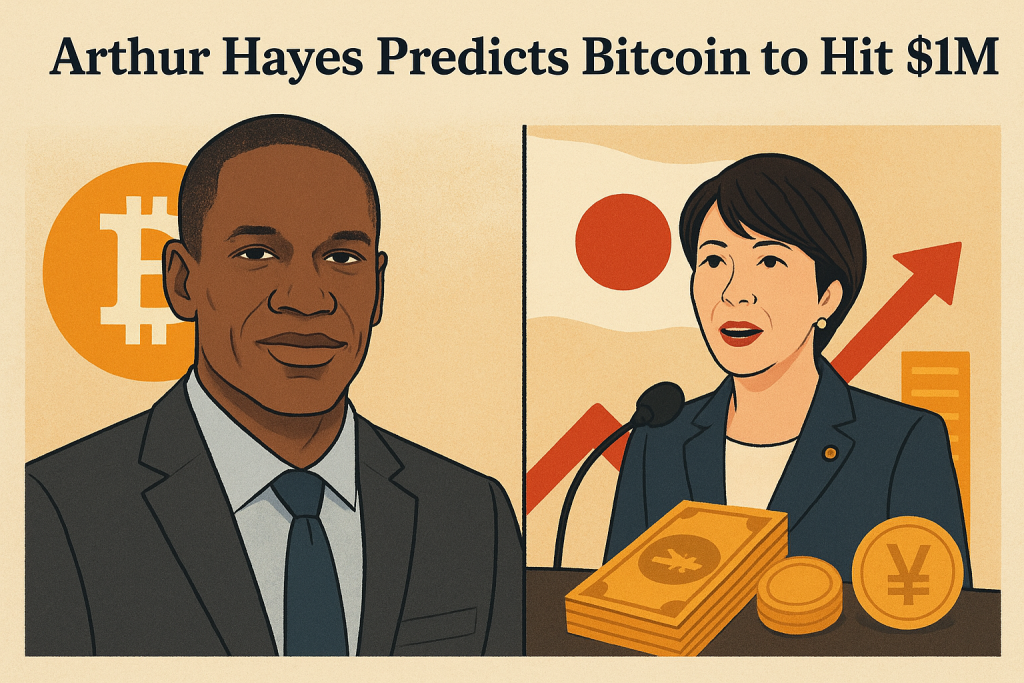 Arthur Hayes Predicts Bitcoin Surge to $1 Million Amid Japan’s New Economic Stimulus Arthur Hayes predicts Bitcoin surge amid Japan’s economic stimulus announcement