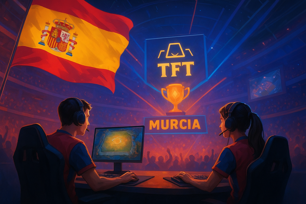 Murcia Becomes Spain’s New Esports Hub with Teamfight Tactics Major Esports players compete at the Teamfight Tactics Major in Murcia, Spain.