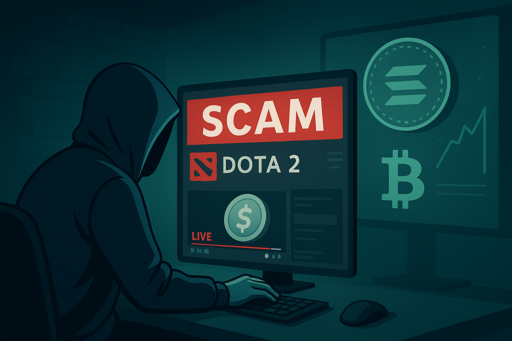 Official Dota 2 YouTube Channel Hacked to Promote Scam Hacker breach of Dota 2 YouTube channel promoting fake crypto token