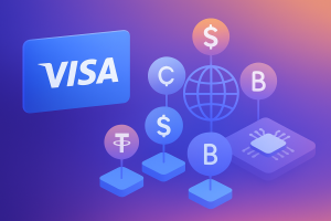 Visa supports stablecoins across multiple networks