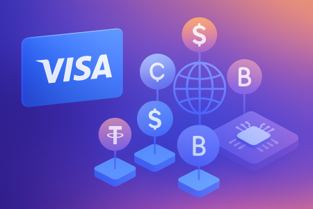 Visa supports stablecoins across multiple networks