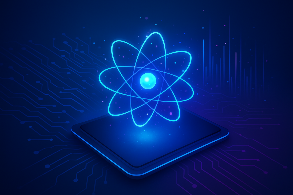 Google Achieves Verified Quantum Supremacy with the “Quantum Echoes” Algorithm Quantum computing illustration with glowing atom and circuit patterns