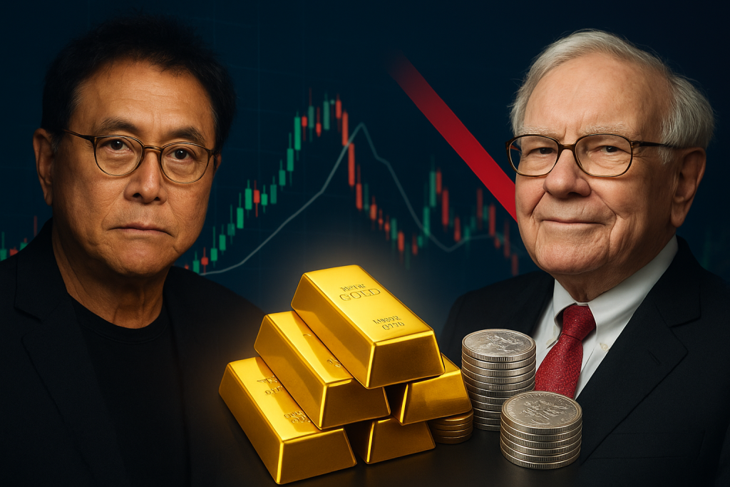 Robert Kiyosaki: Warren Buffett’s Support for Gold and Silver Signals Market Risks Robert Kiyosaki discusses gold, silver, and crypto markets