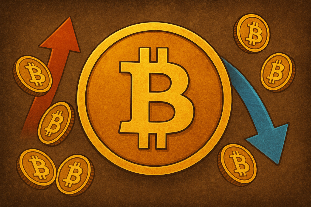 Dominic Frisby: Everyone Should Own at Least a Fraction of Bitcoin Bitcoin concept with digital savings and technology elements