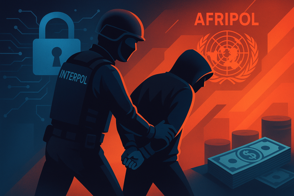 Interpol and AFRIPOL Arrest 83 in Historic Operation Targeting Terrorism, Cybercrime, and Money Laundering Interpol and AFRIPOL crackdown on terrorism and cybercrime