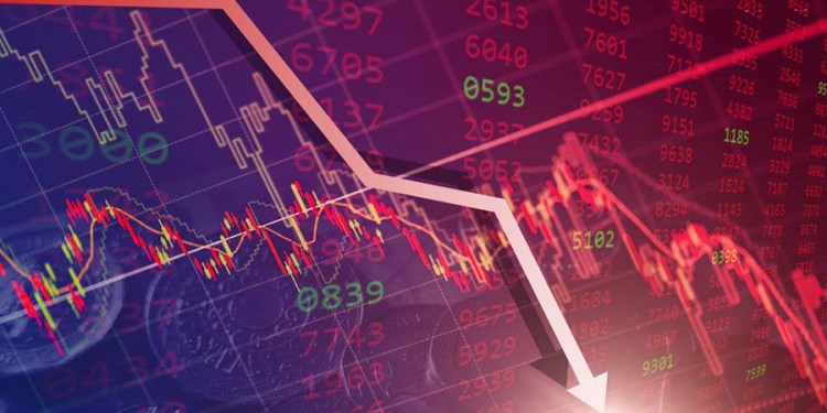 European Indices Slip Amid U.S. Banking Concerns European stock market chart declining amid U.S. banking concerns