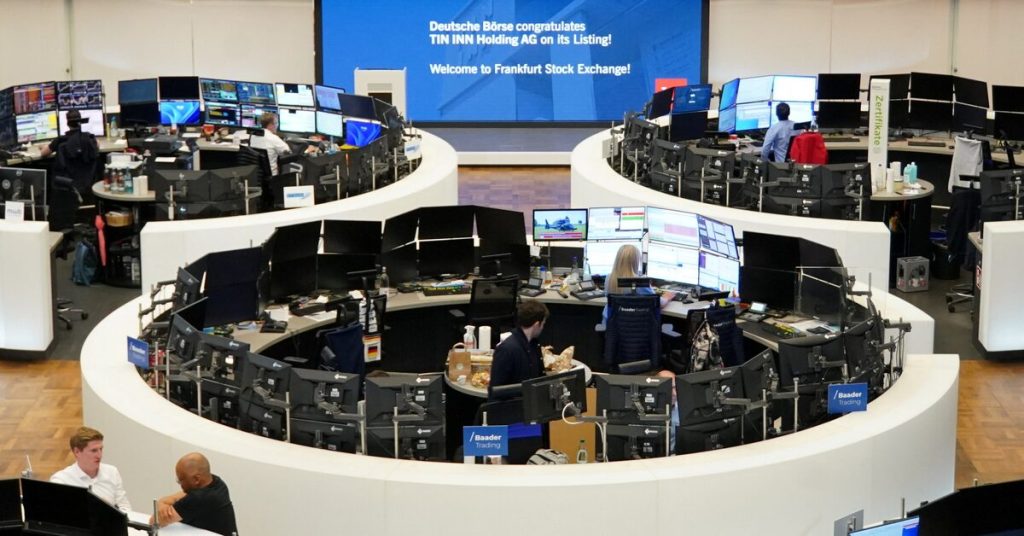 European Shares Slide Slightly After Brief Record Highs European stock market minor pullback