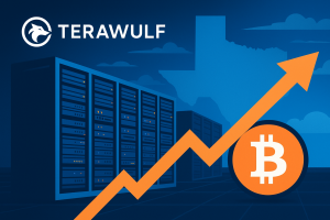 TeraWulf Texas data center under construction