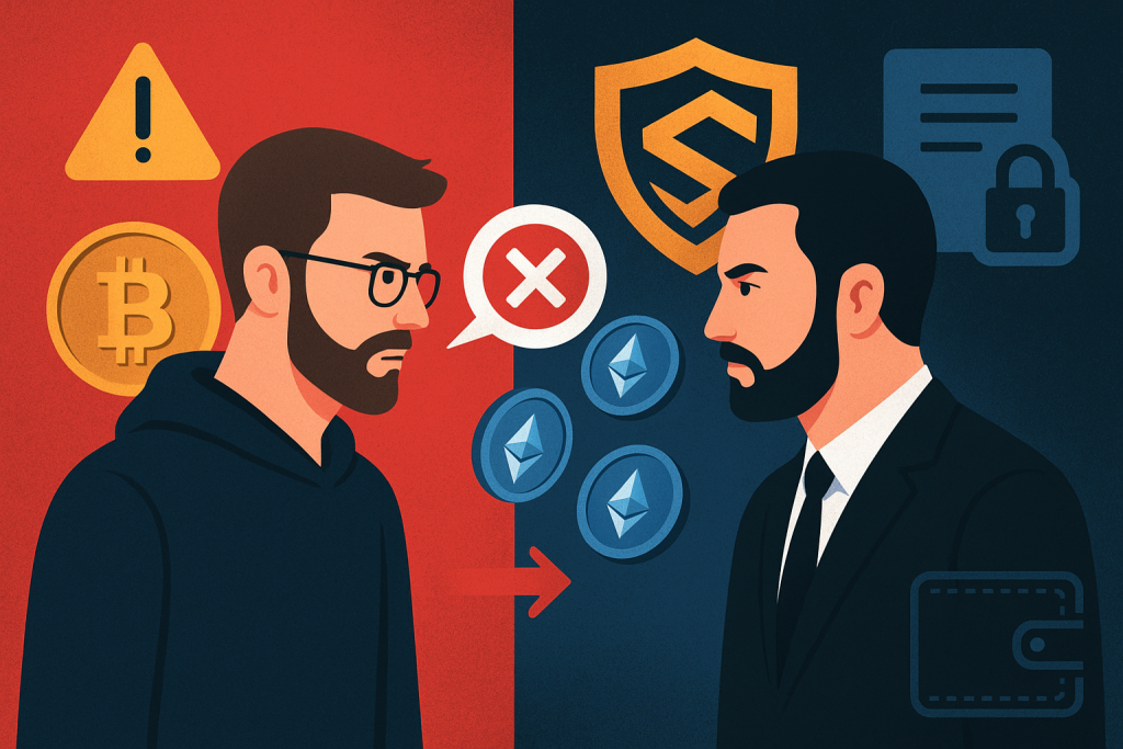 Crypto Investigator ZachXBT Calls Out Vultisig Co-Founder for Unethical Conduct Crypto investigator highlighting unethical conduct in blockchain projects