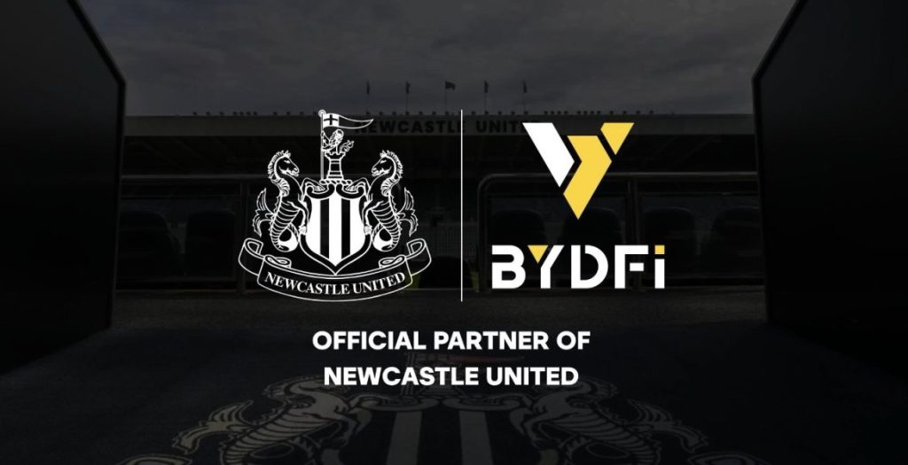 Newcastle United Teams Up with BYDFi to Expand Crypto Engagement Newcastle United partners with BYDFi to expand crypto engagement