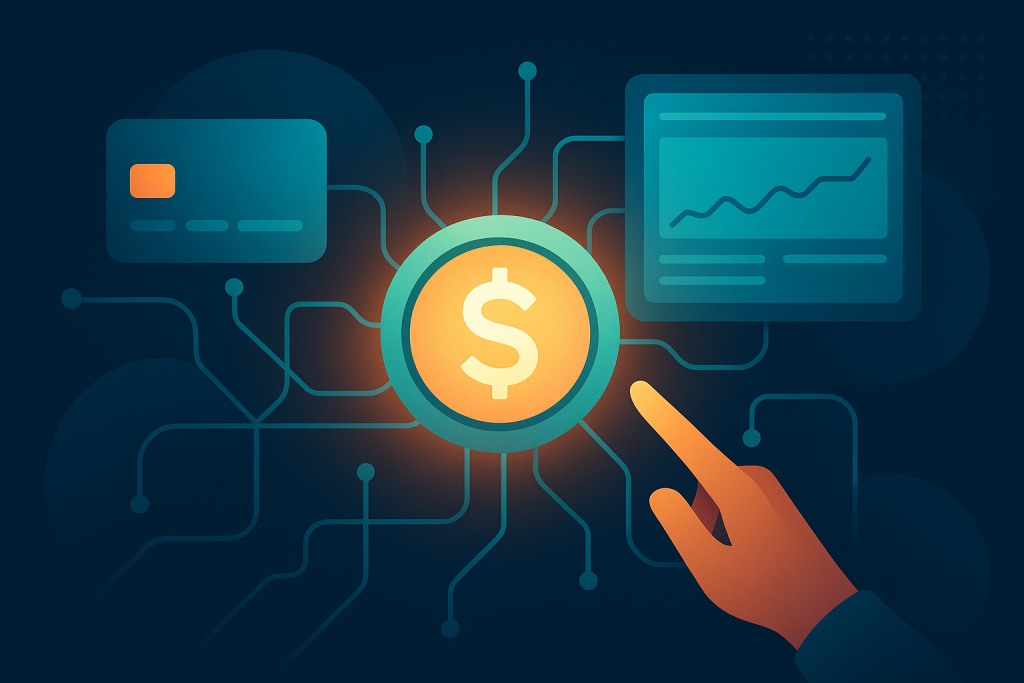 StraitsX Raises $10M to Expand Its Stablecoin Payment Network Digital illustration of stablecoin payment network concept