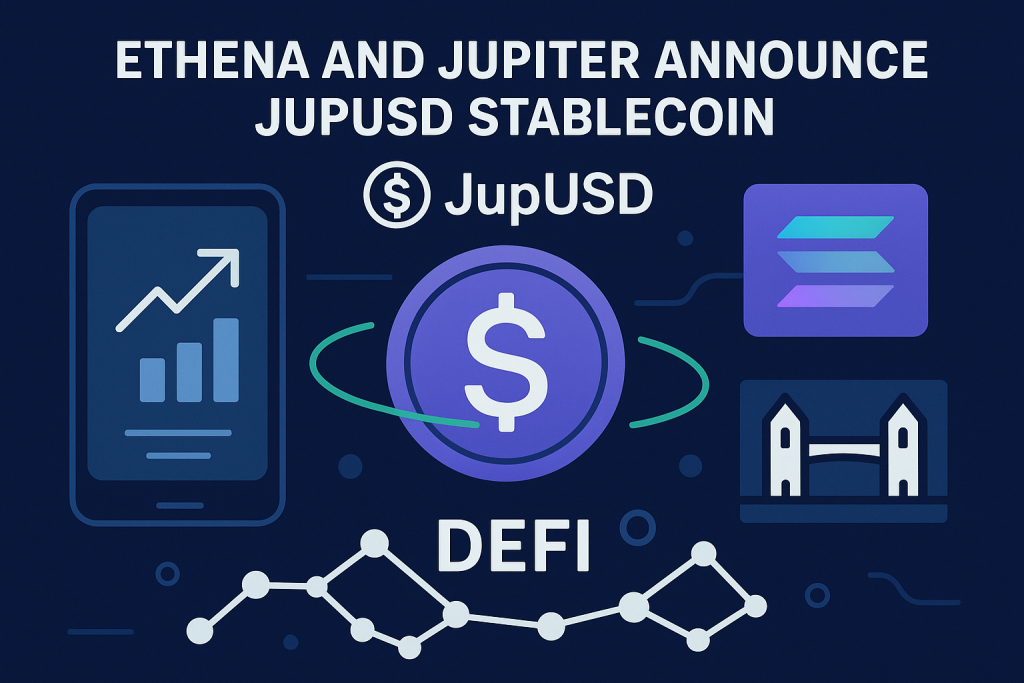 Ethena and Jupiter Set to Launch USD-Backed Stablecoin JupUSD on Solana Ethena and Jupiter launch USD-backed stablecoin JupUSD on Solana