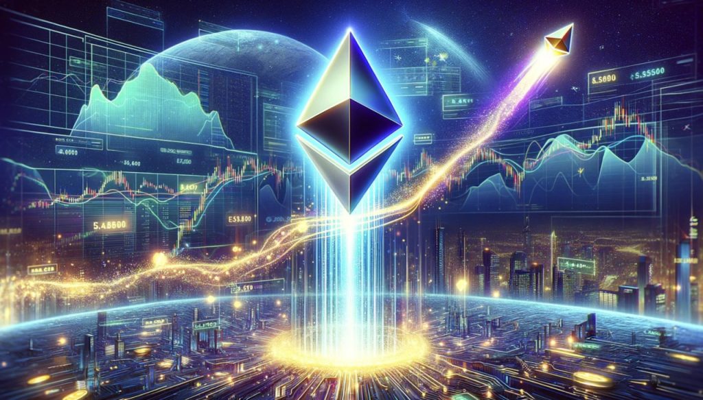 Ethereum May Dip to $3800 Before Next Rally Ethereum price chart showing potential dip to $3800 before next rally