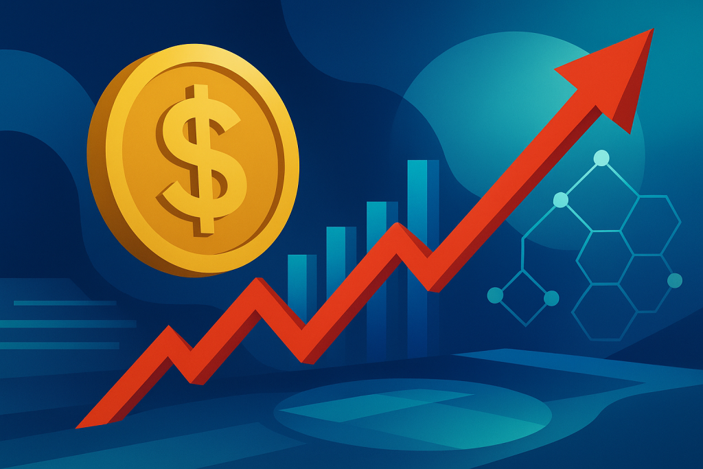 French Analysts Predict DeFi Market to Surpass $3 Trillion in 2026, Driven by RWA Expansion Modern illustration showing DeFi and tokenized assets growth