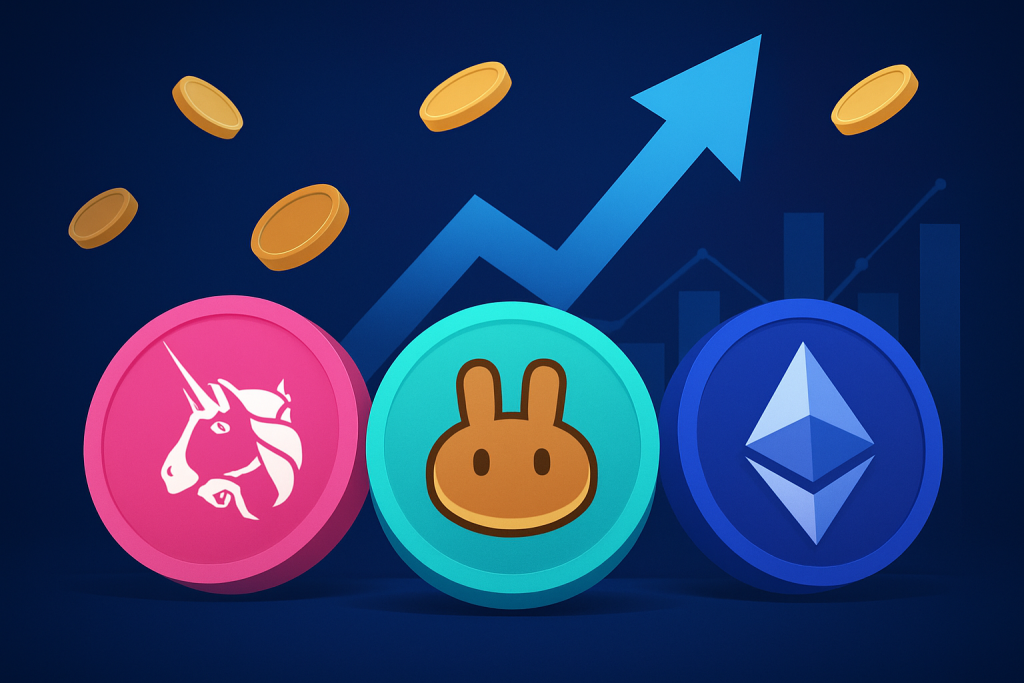 DEX Market Sees 6.7% Weekly Growth, Led by Uniswap and PancakeSwap DEX Market Growth Illustration
