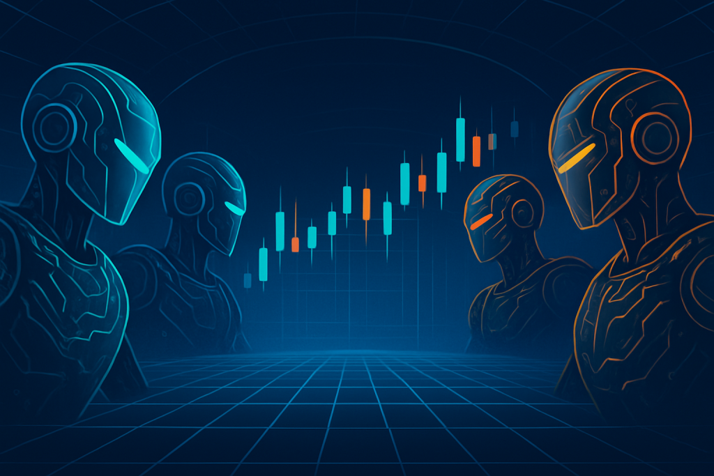AI trading models competing on a live crypto platform