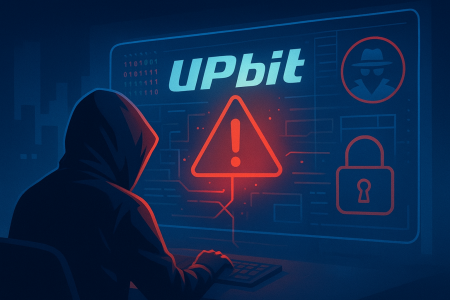 Hacker targeting Upbit system