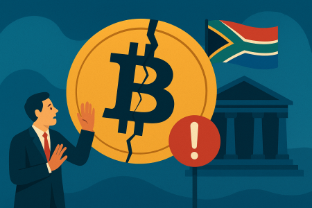 Bitcoin risk warning in South Africa’s financial sector