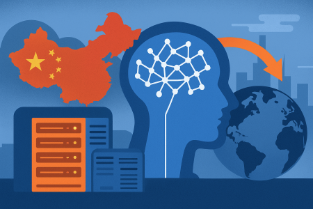 China shifts AI training abroad