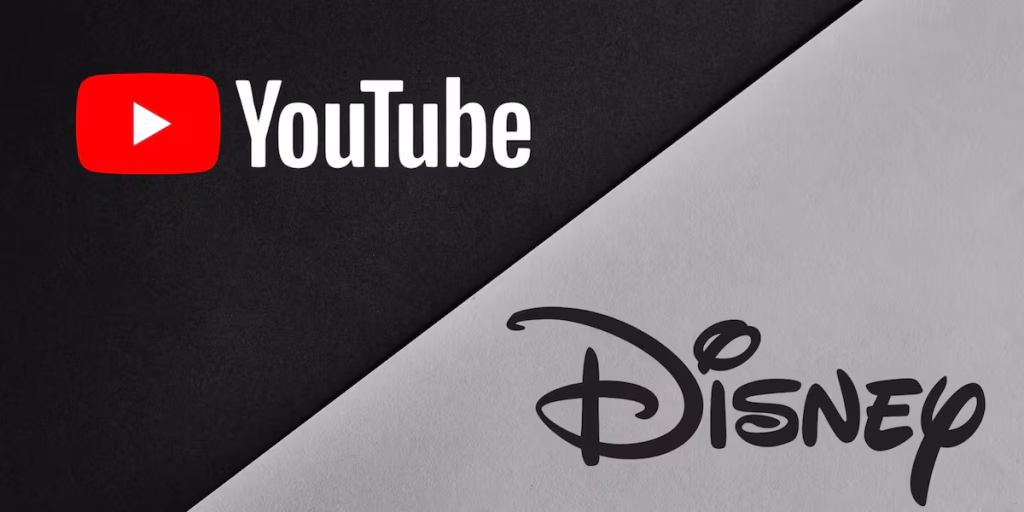 Disney Faces Streaming Showdown with YouTube TV Over Distribution Rights Disney and YouTube TV logos with a streaming dispute concept