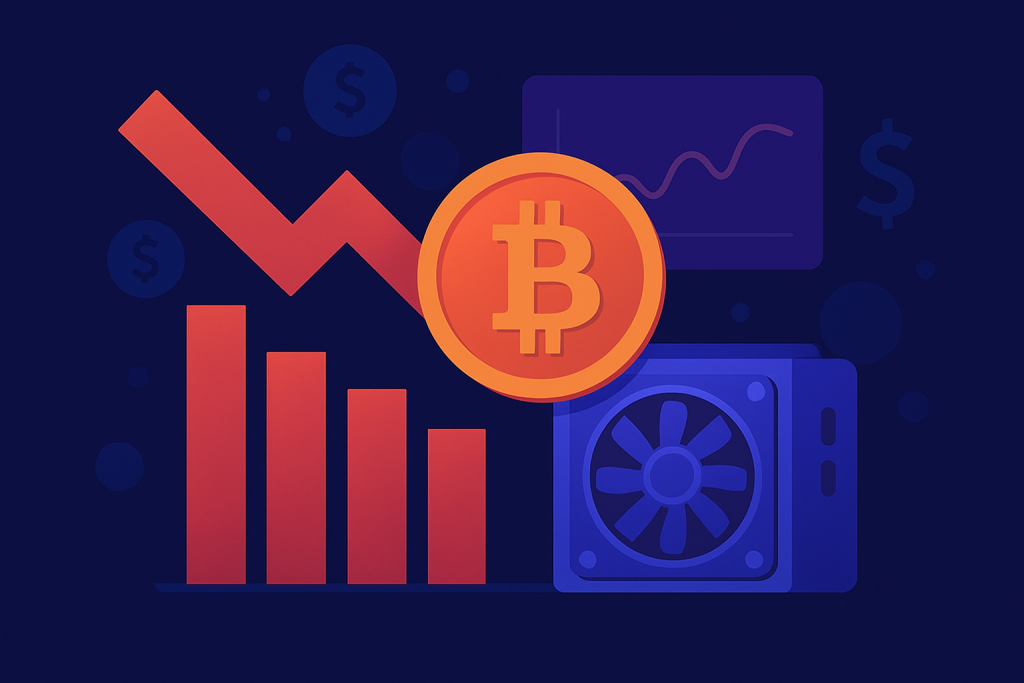 Bitdeer Reports $266M Net Loss in Q3 2025 Bitdeer cryptocurrency mining facility with ASIC rigs
