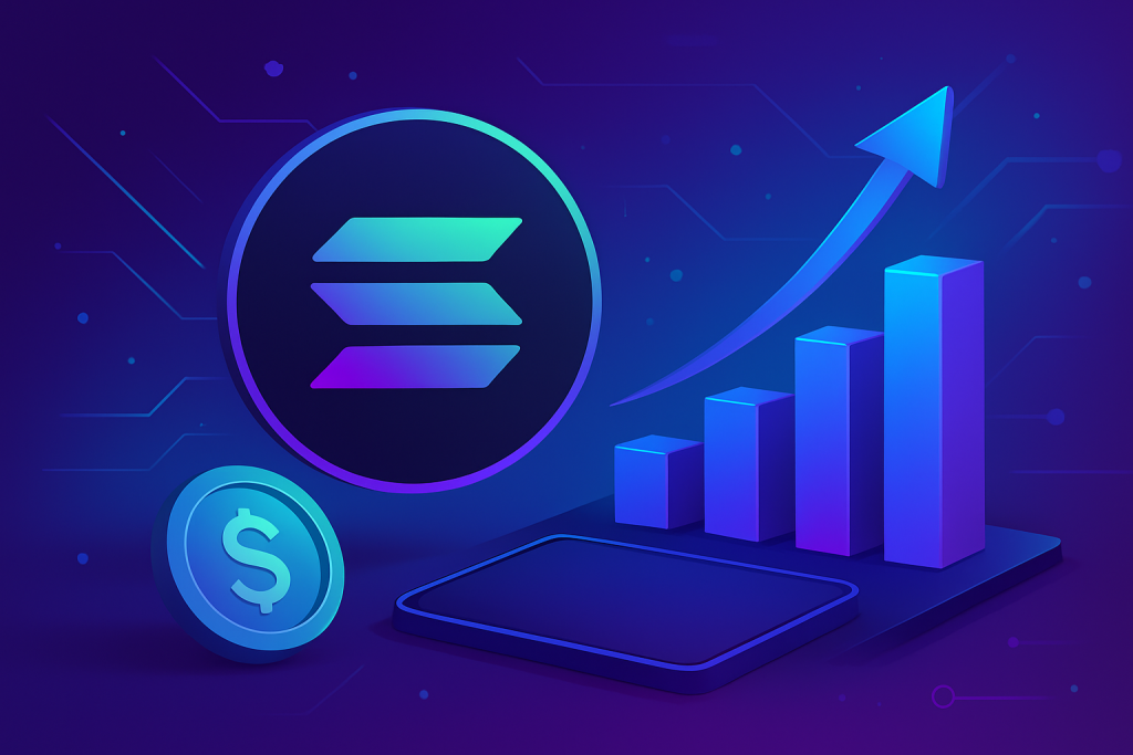 Fidelity FSOL Solana ETF launch on NYSE, crypto trading concept