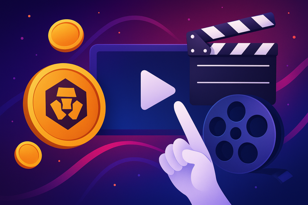 Crypto and entertainment prediction platform illustration