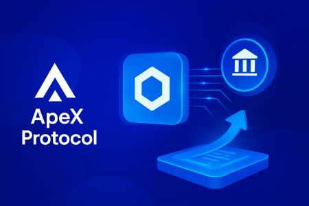 ApeX Protocol integrating Chainlink Data Streams for real-time RWA pricing